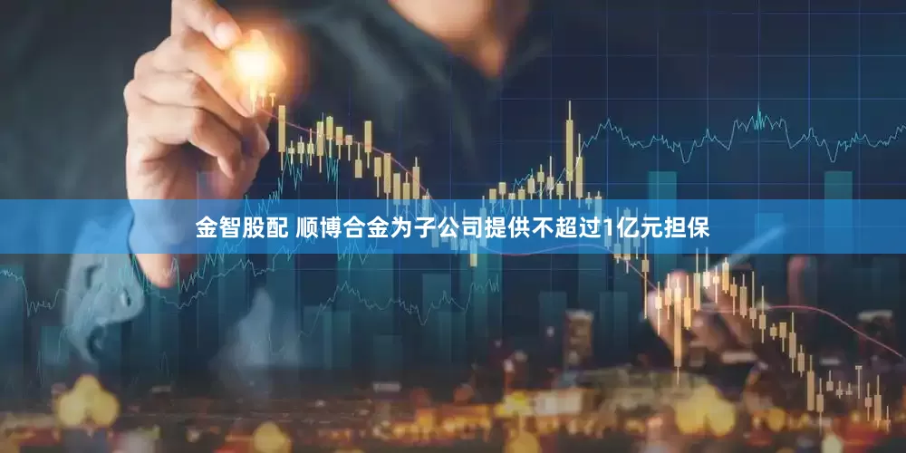 金智股配 顺博合金为子公司提供不超过1亿元担保